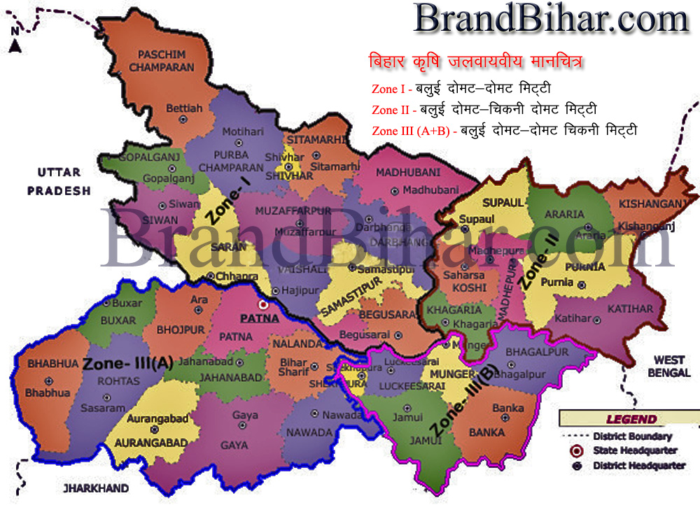 Soil Map of Bihar Soil Map, Map of Bihar Soil 